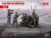 ICM 35718 2 cm Flak 38 with Crew 1/35